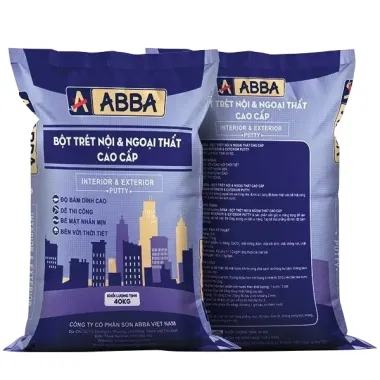 Bột trét nội thất & ngoại thất cao cấp Abba