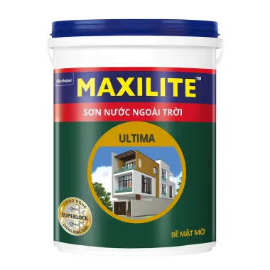 Sơn Nước Ngoài Trời Maxilite Ultima – Bề Mặt Mờ