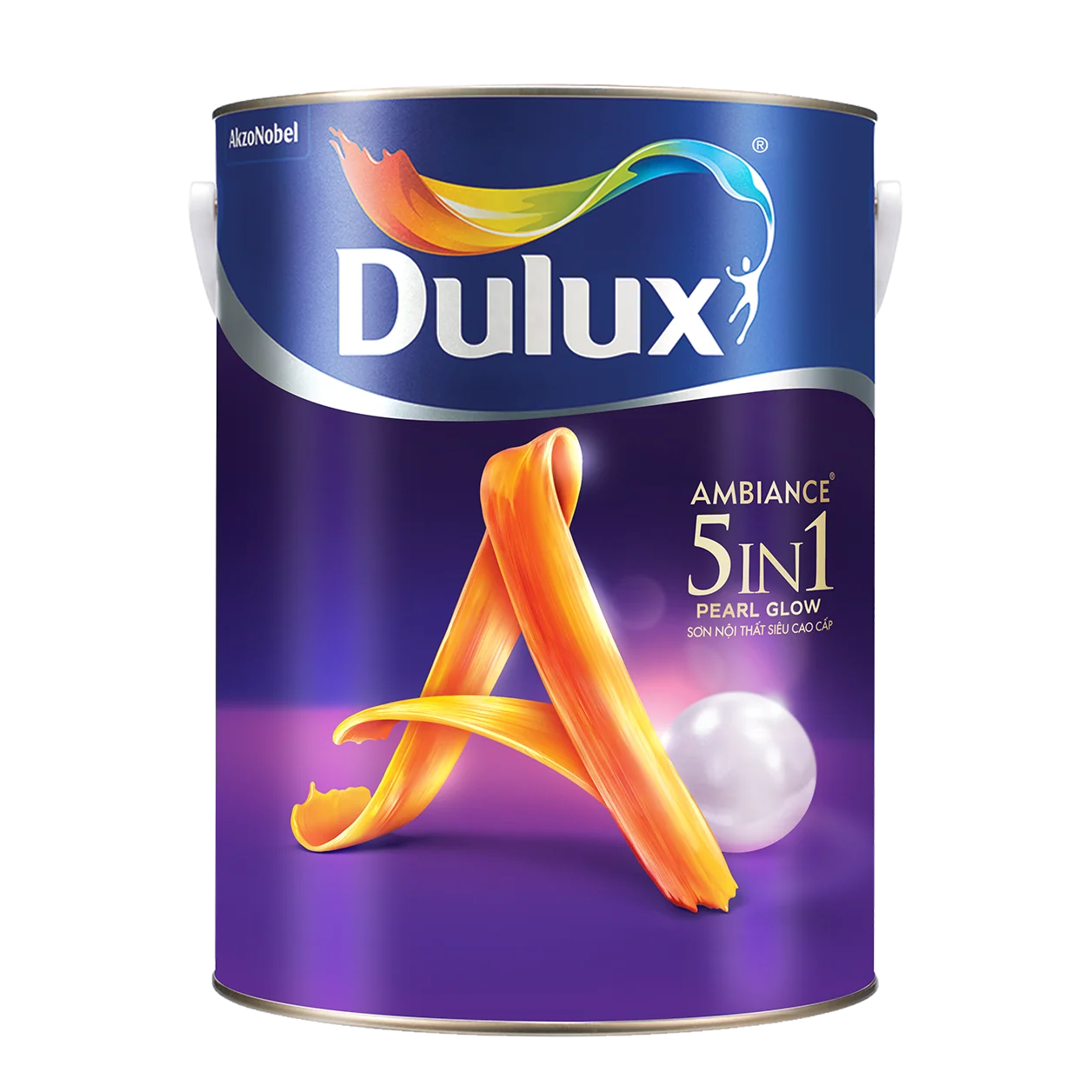 Sơn Dulux Ambiance 5in1 Pearl Glow – Bóng Mờ