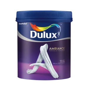 Sơn Dulux Ambiance Velvet Silver- Hiệu ứng nhung ánh bạc đặc biệt